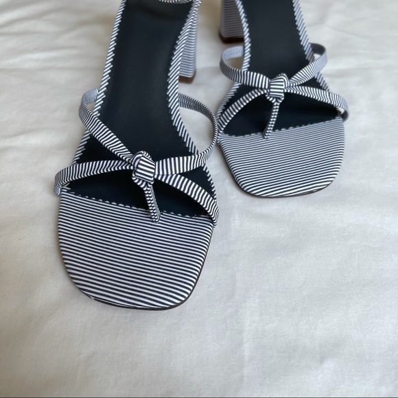 J.Crew Striped Skinny Knot Sandal - Picture 2 of 10